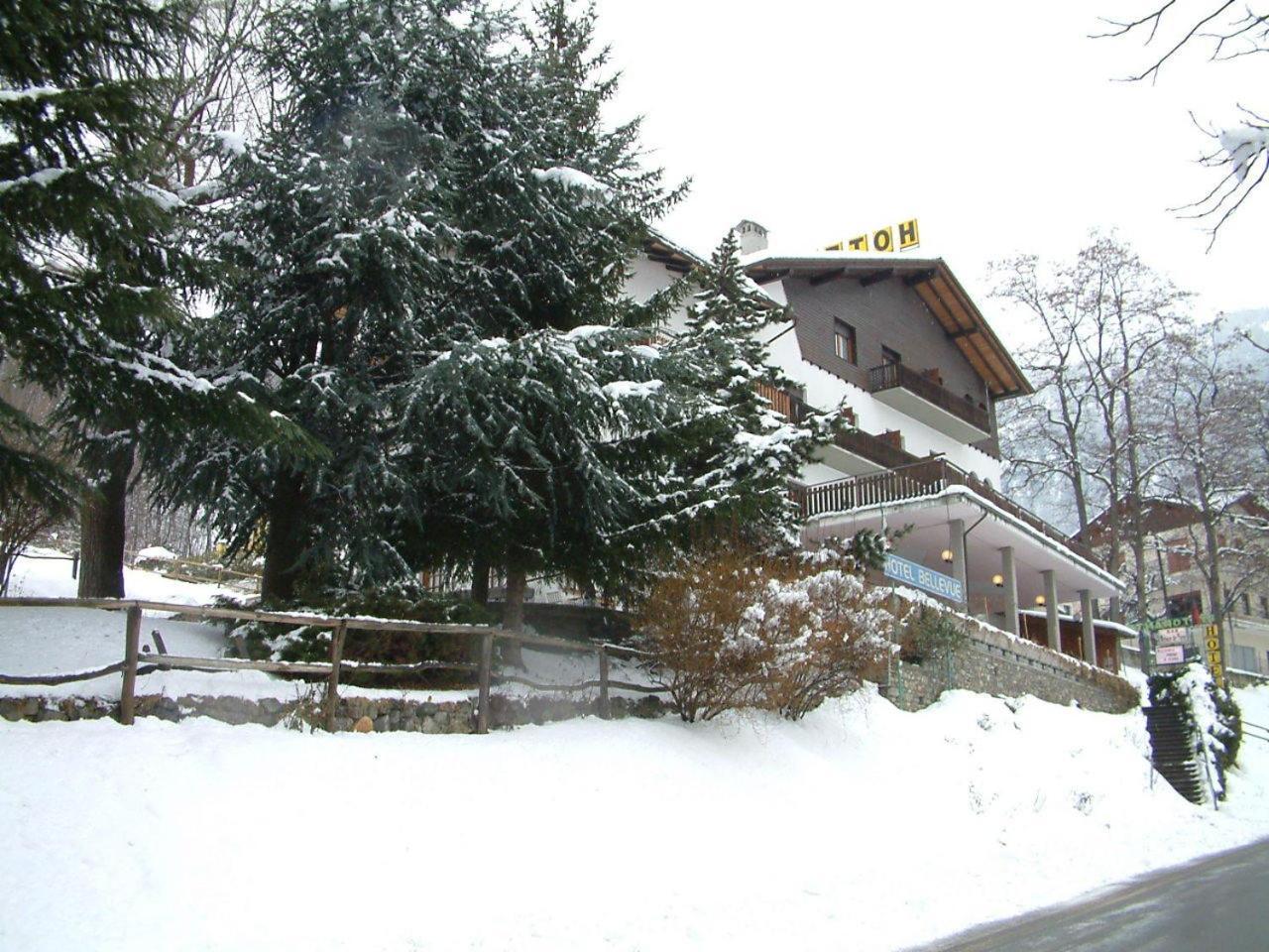 Hotel Bellevue Gignod Exterior foto