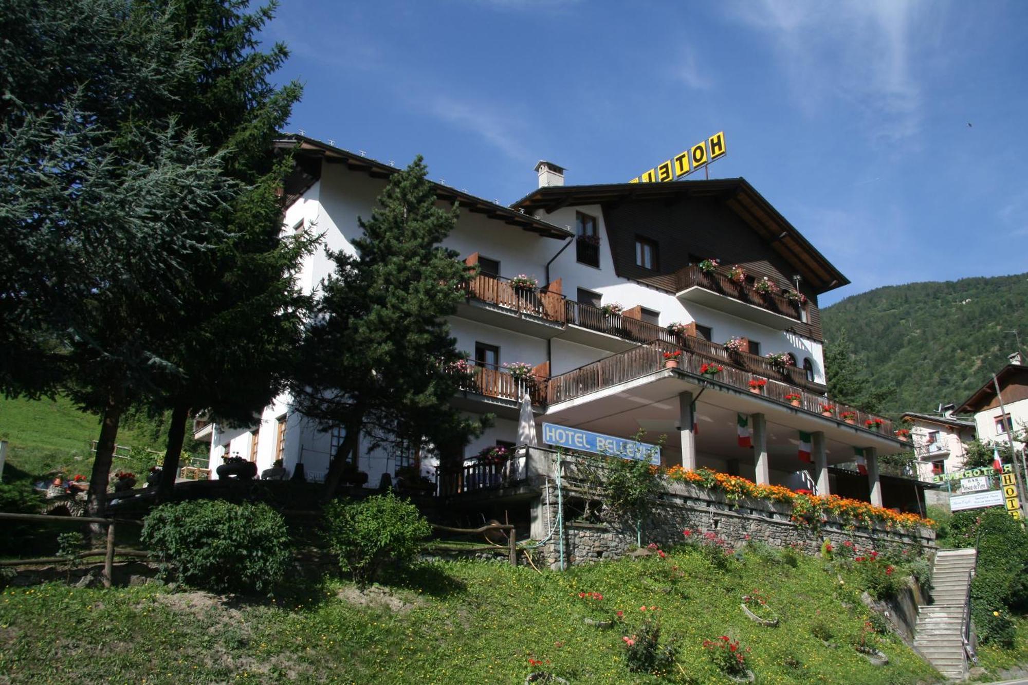 Hotel Bellevue Gignod Exterior foto